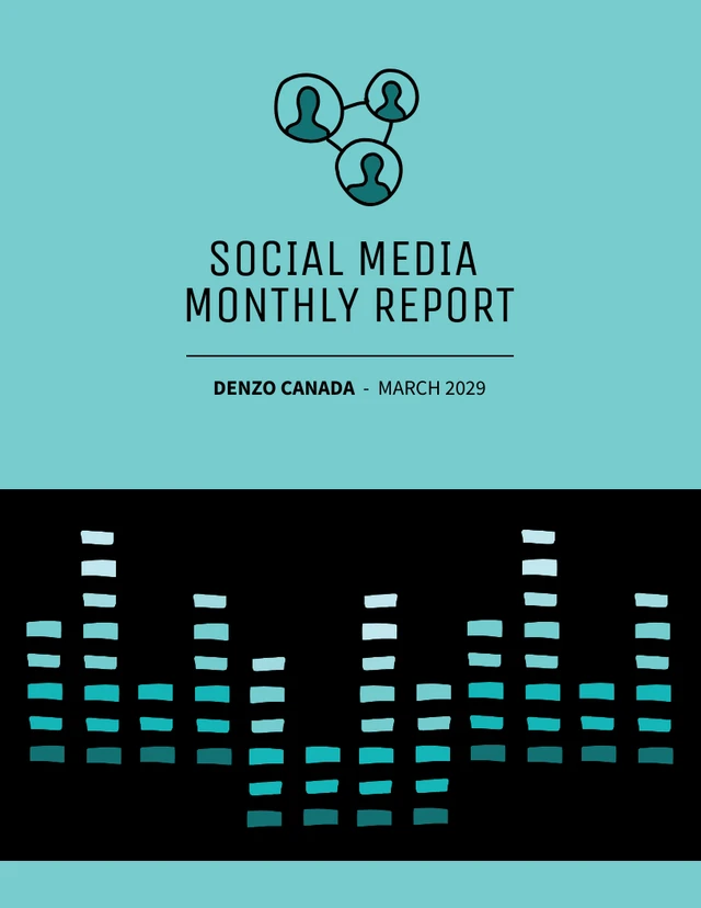 SOCIAL MEDIA METRICS MONTHLY REPORT - صفحة 1