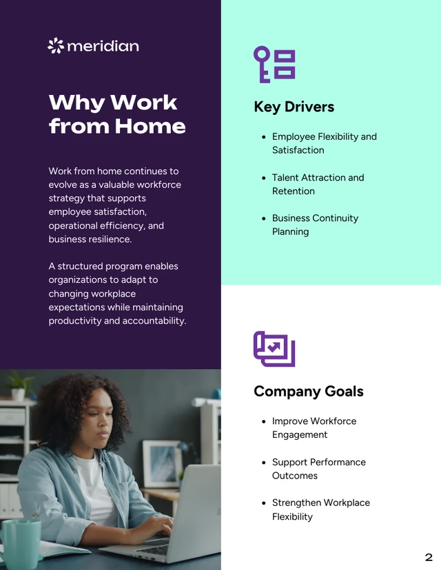 Work From Home Proposal Template - صفحة 2