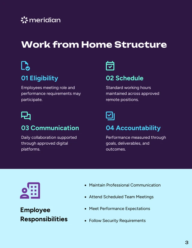 Work From Home Proposal Template - صفحة 3