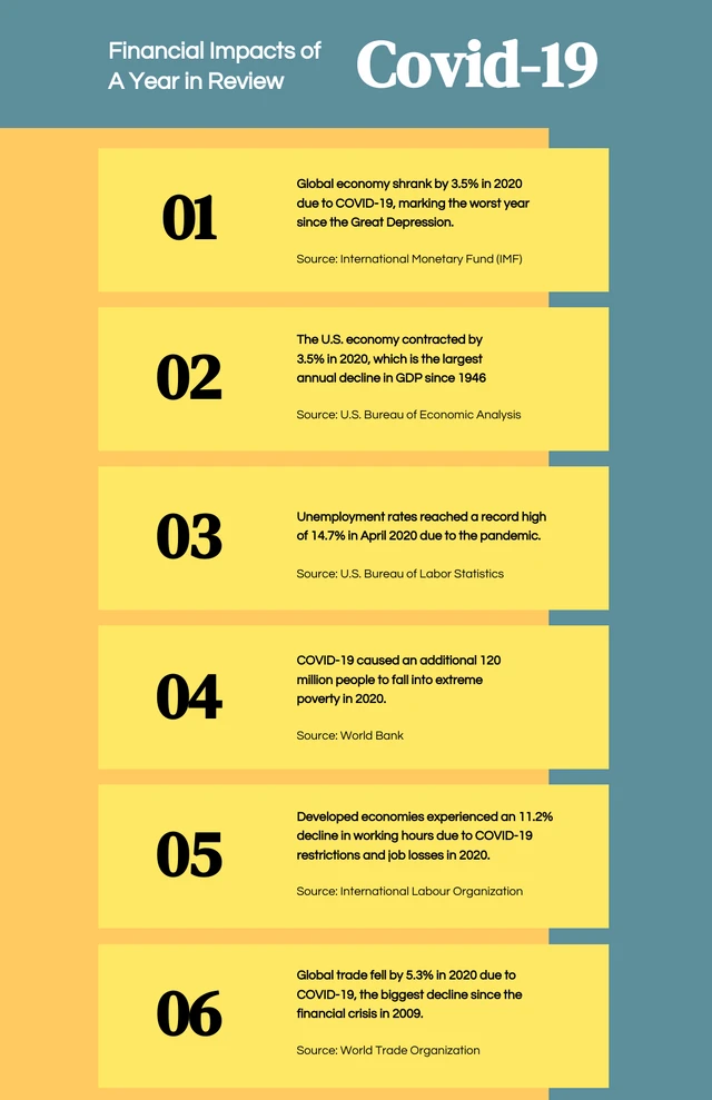 File Yellow Post-It Tag Finance Report Infographic Template