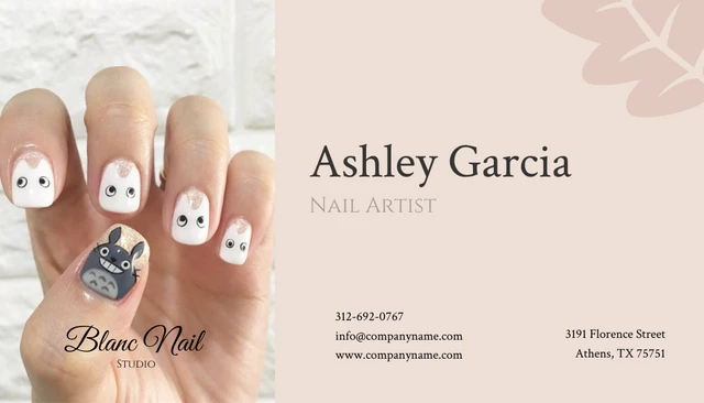 Soft Pastel Business Card Nail-Art - Page 2