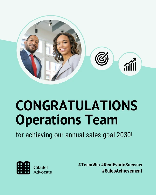 Team Achievement LinkedIn Portrait Template Team Achievement LinkedIn Portrait Template