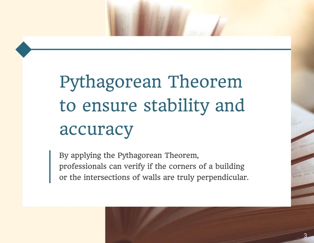 Dark Green PythagorasMathematics Presentation - Page 3