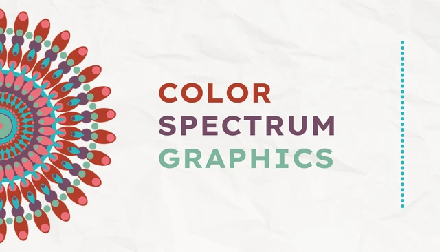 White Modern Texture Mandala Illustration Graphic Design Business Card - Seite 1
