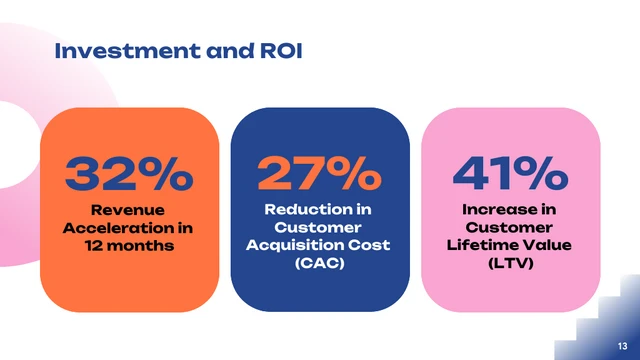Modern Gradient Pitch Deck Template - page 13