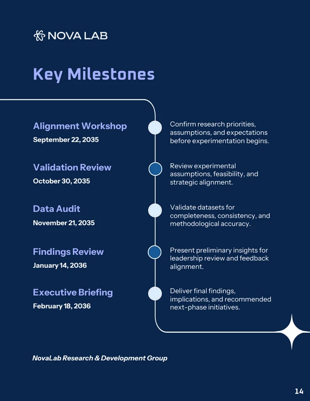 Applied Research and Innovation Proposal Template - Pagina 14