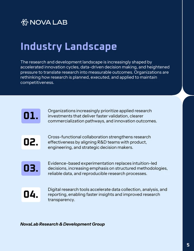Applied Research and Innovation Proposal Template - Pagina 5