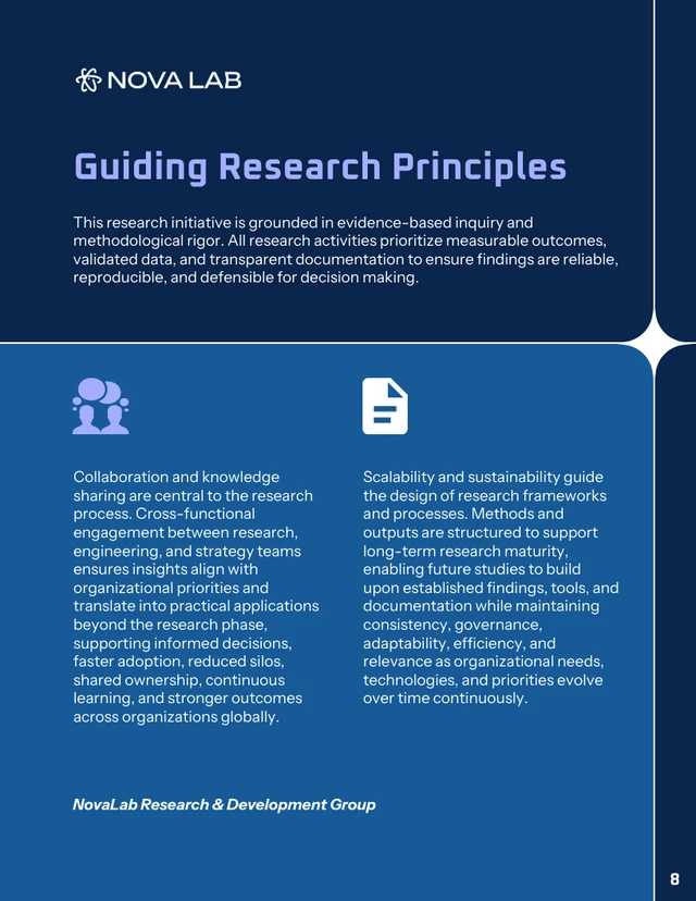 Applied Research and Innovation Proposal Template - Pagina 8