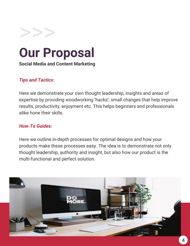 Professional Marketing Proposal - Page 4