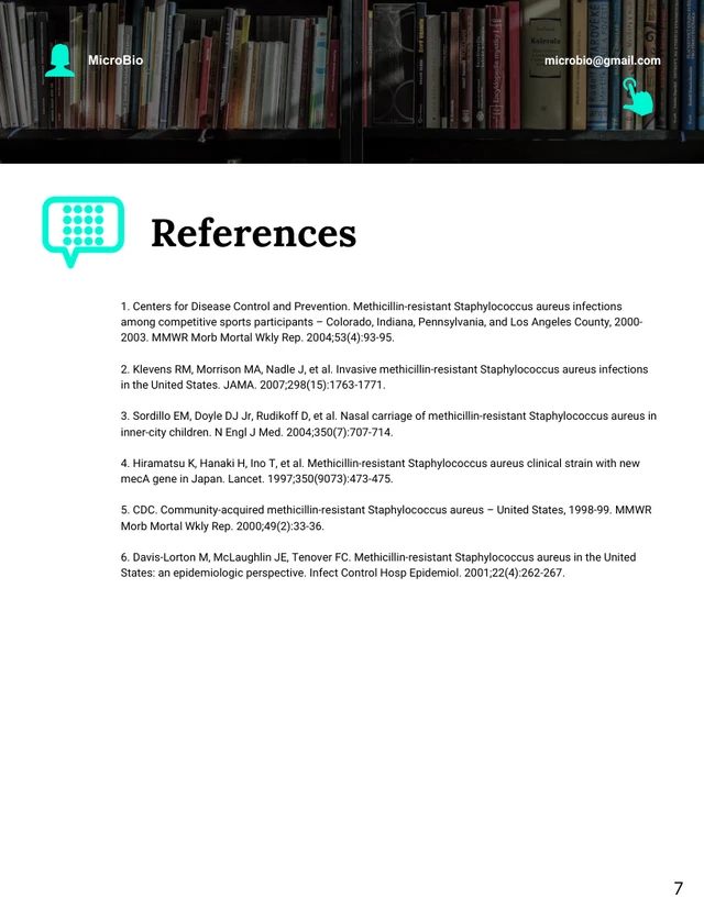 White and Teal Research Proposal Template - Page 7