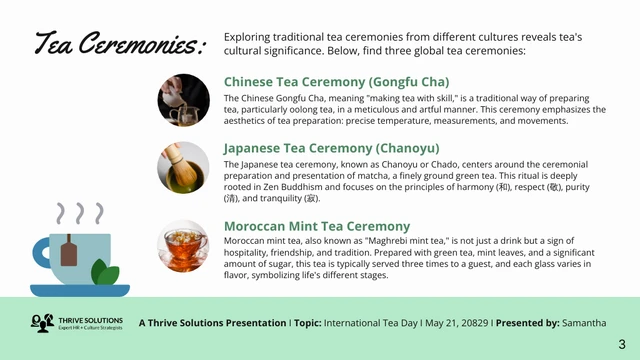 Introduction of International Tea Day Presentation - page 3