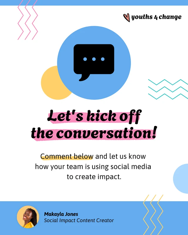 Colorful Social Impact Marketing Carousel Post Template - Page 5