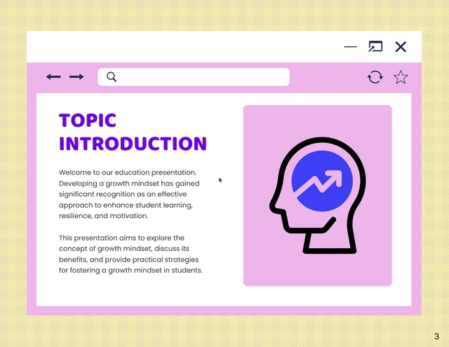 Purple Web Group Project Education Presentation - page 3