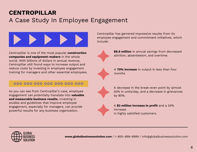 Simple Employee Engagement Handbook Template - Page 4