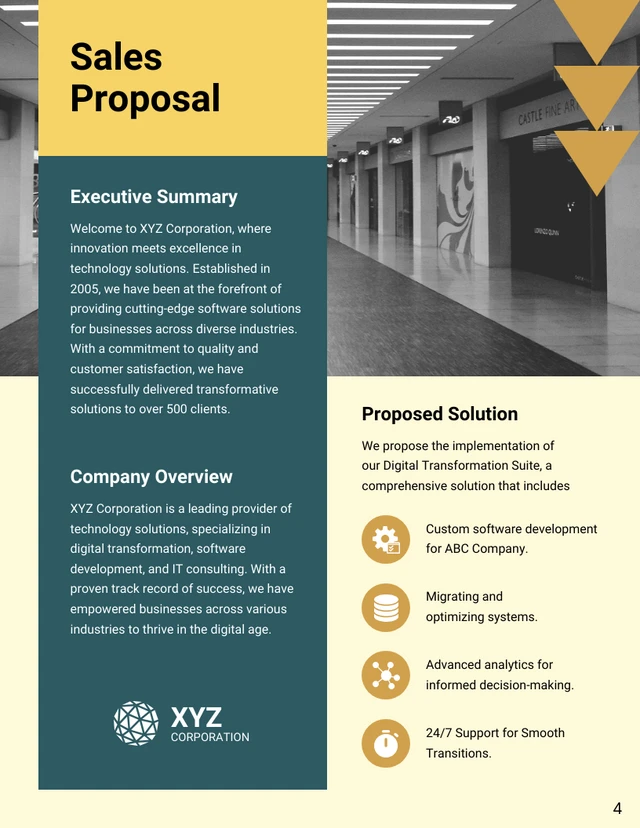 Sales Proposal - Page 4
