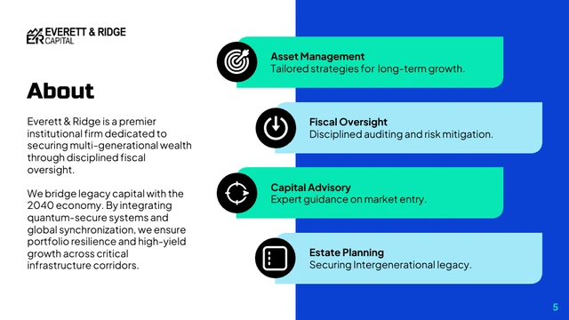 Strategic Finance Presentation Template - صفحة 5