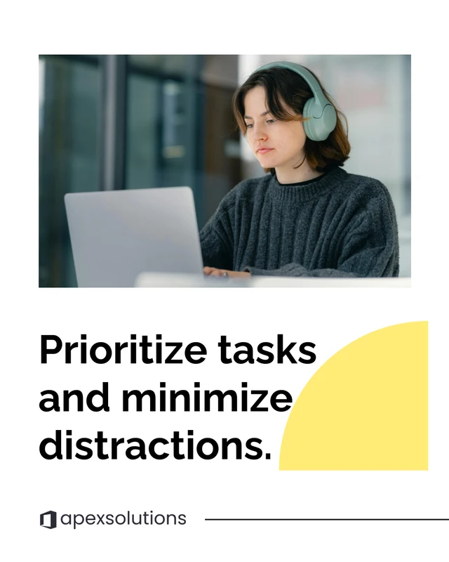Work Remote Pro Tips Instagram Carousel Post Slides - Seite 5