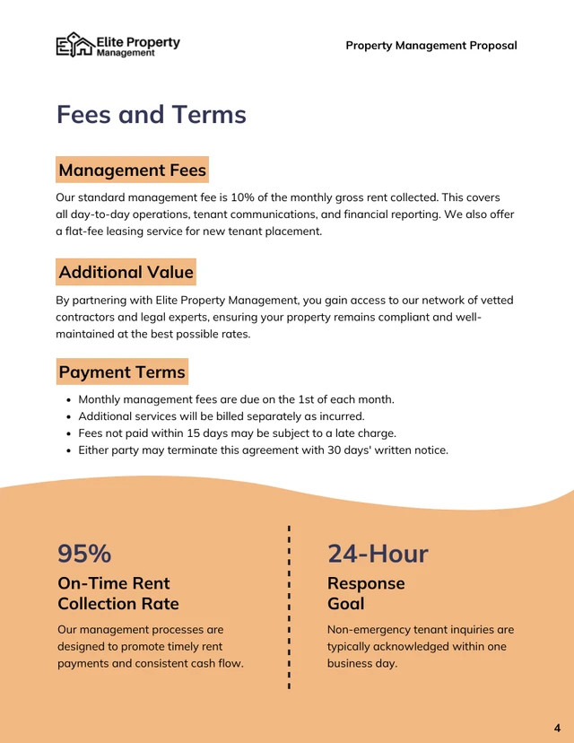 Property Management Proposal Template - صفحة 4