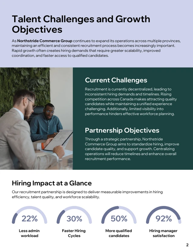 Recruitment Proposal Template - صفحة 2