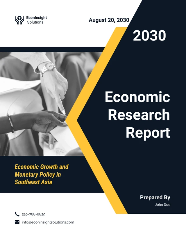 Economic Research Report - Page 1