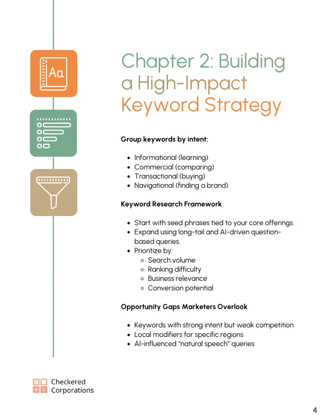 SEO Strategy Guide Marketing Ebook - صفحة 4