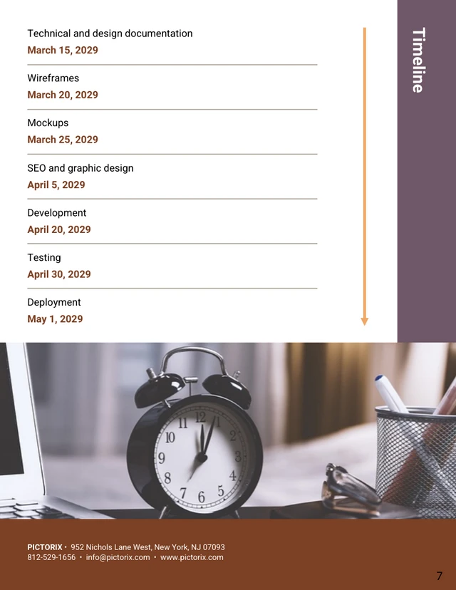 Web Design Proposal Template - Venngage