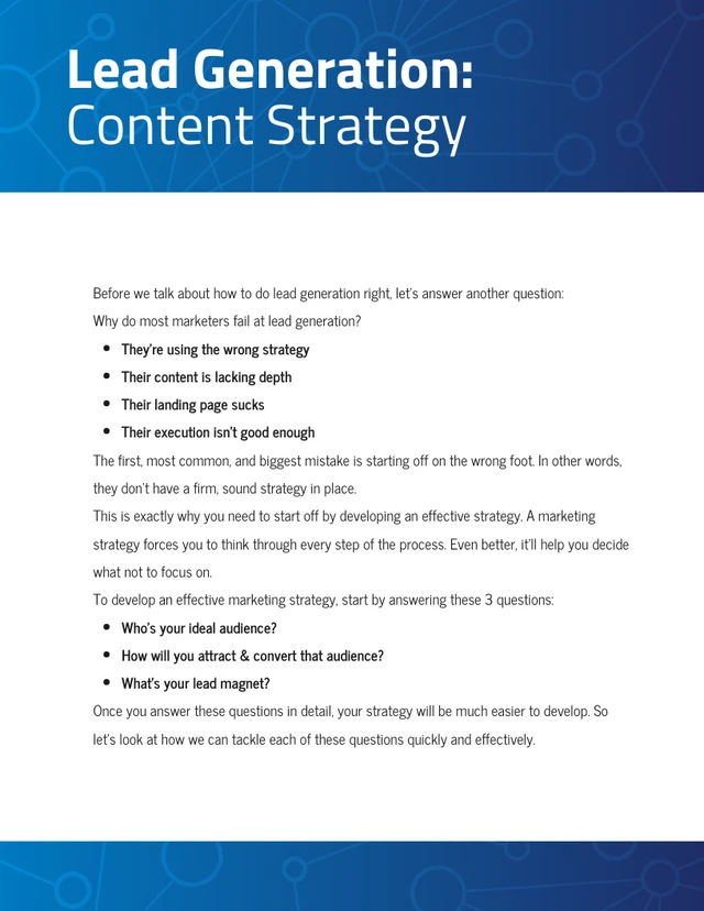Blue Technology Simple eBook - Page 3