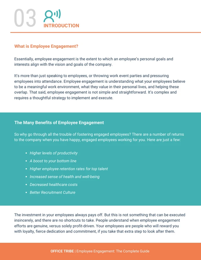 Employment Engagement White Paper - Página 3