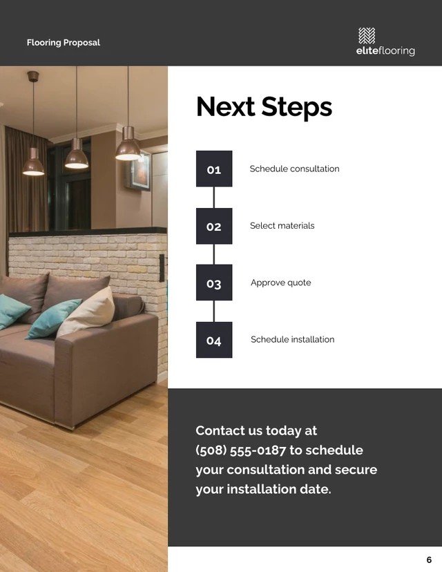 Flooring Proposal Template - Seite 6