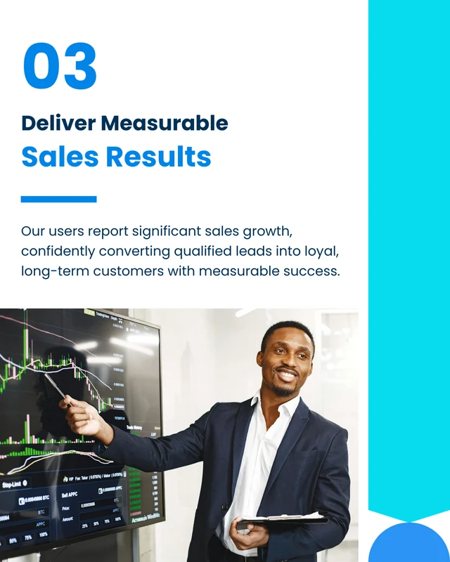 CRM Feature LinkedIn Carousel Social Media Template - Page 4