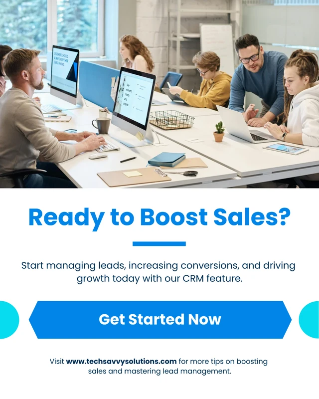 CRM Feature LinkedIn Carousel Social Media Template - Page 5
