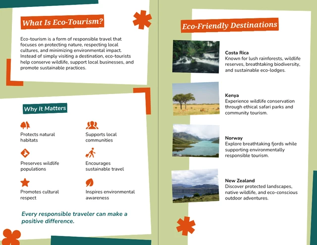 School Project Travel Brochure - Pagina 2