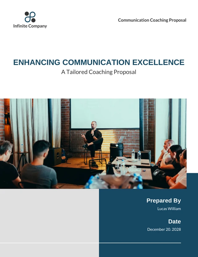 Communication Coaching Proposal - Page 1