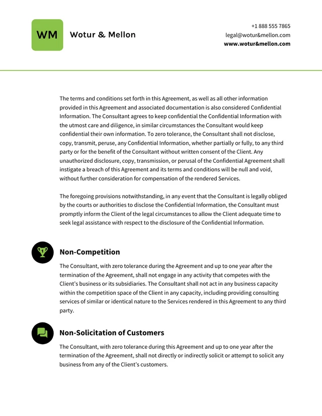 Simple Green Consulting Agreement - Page 3