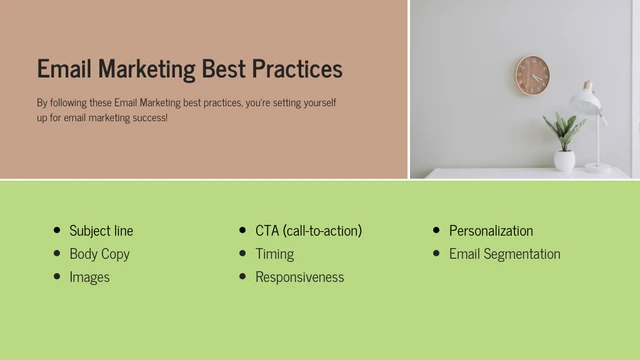 Guide to Email Marketing Presentation - Page 5