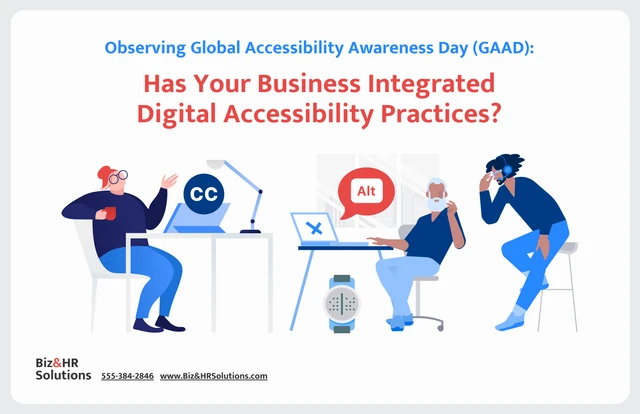 Integration of Digital Accessibility For Businesses Presentation - Page 1