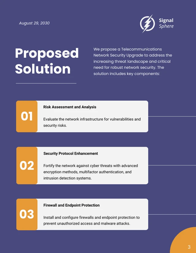 Telecommunications Proposals - Page 3