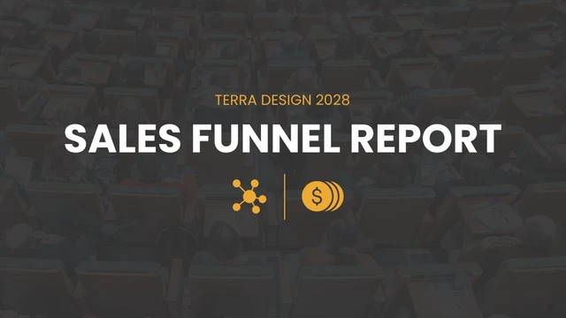 Sales Funnel Report - page 1