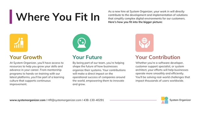 New Hire About the Company HR Guide Presentation - Page 6