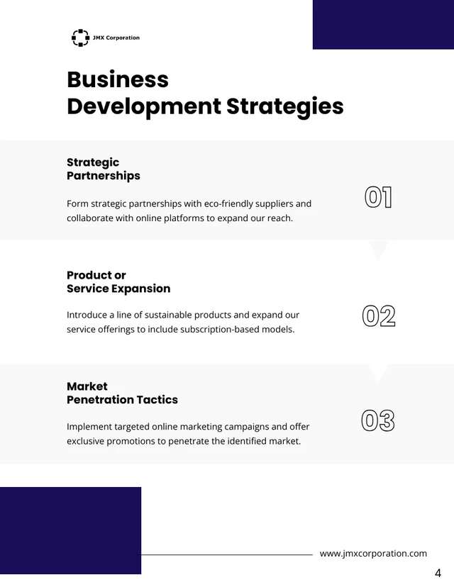Business Development Proposals - Page 4