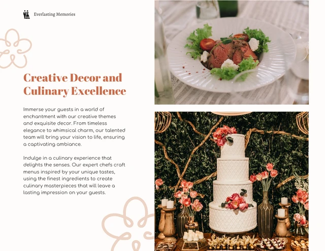 Cream Green and Brown Wedding Presentation - page 4
