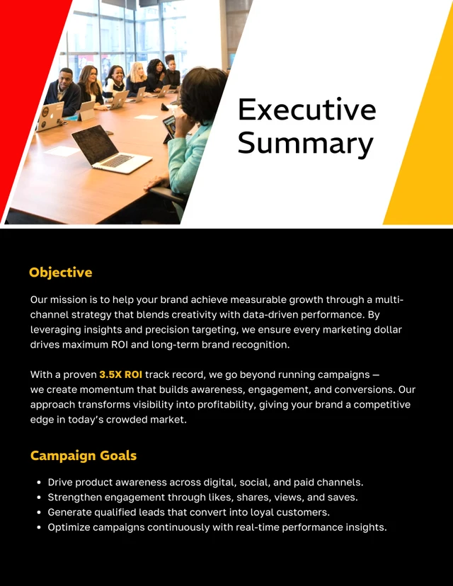 Digital Marketing Services Proposal Template - Page 2