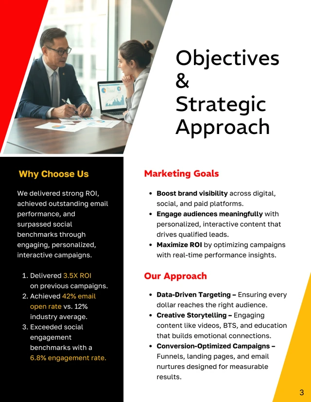 Digital Marketing Services Proposal Template - Page 3