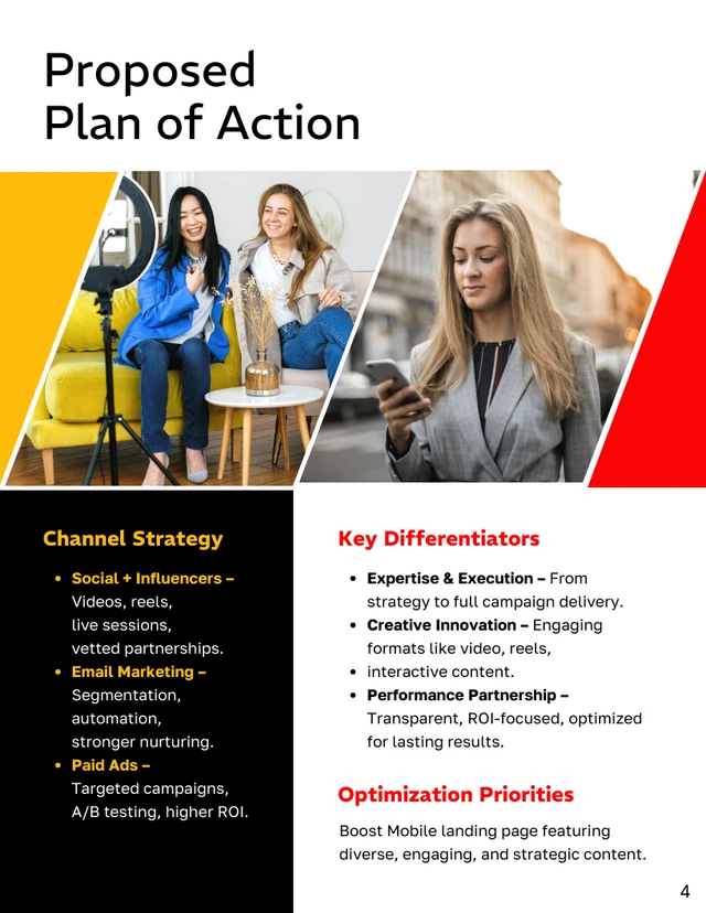 Digital Marketing Services Proposal Template - Page 4