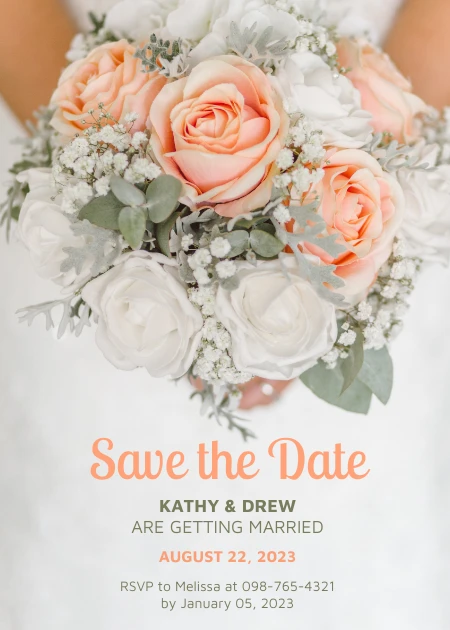 Classic Save The Date Invitation