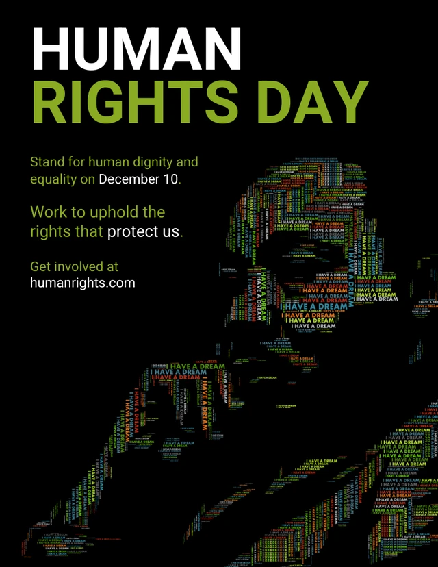 Dark Human Rights Posters