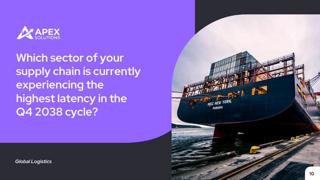 Global Logistics Business Presentation Template - page 10