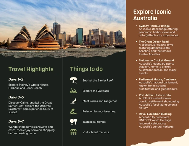 Australia Travel Brochure - Page 2