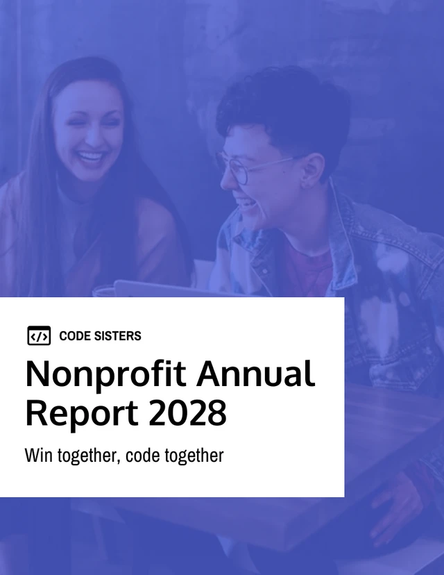 Gradient Nonprofit Annual Report - Seite 1
