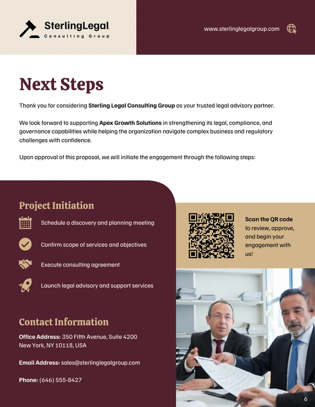 Professional Services Proposal Template - صفحة 6